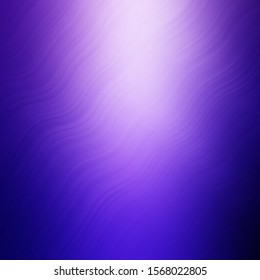 Light Purple vector background with curves. Abstract illustration with bandy gradient lines. Pattern for websites, landing pages.