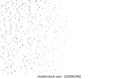 Light Purple vector  background with dots. Abstract illustration with colored bubbles in nature style. Pattern can be used as texture of water, rain drops.