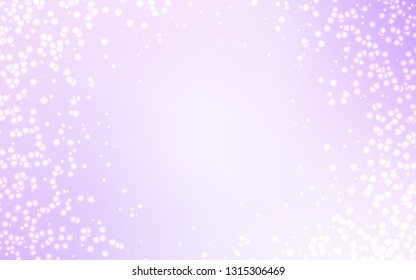 Light Purple vector background with galaxy stars. Modern abstract illustration with Big Dipper stars. Pattern for astronomy websites.