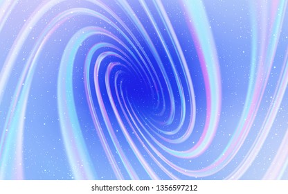 Light Purple vector background with galaxy stars. Modern abstract illustration with Big Dipper stars. Template for cosmic backgrounds.