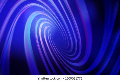 Light Purple vector background with galaxy stars. Glitter abstract illustration with colorful cosmic stars. Pattern for astronomy websites.