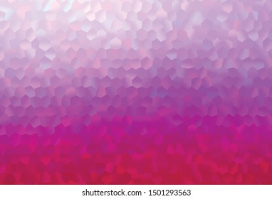Light Purple vector background with hexagons. Illustration with set of colorful hexagons. Pattern for ads, leaflets.