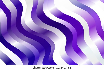 Light Purple vector background with lamp shapes. Shining crooked illustration in marble style. The template for cell phone backgrounds.