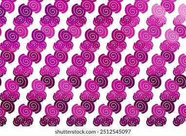 Fondo de Vector púrpura claro con Formas de lámpara. Una ilustración en color completamente nueva en estilo mármol. Una nueva textura para su anuncio, folletos, folletos.