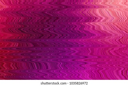 Light Purple vector background with lava shapes. Colorful illustration in abstract marble style with gradient. The elegant pattern for brand book.