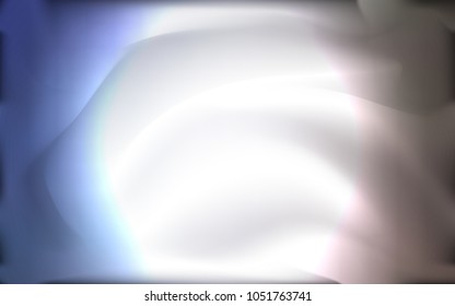 Light Purple vector background with lava shapes. Glitter abstract illustration with wry lines. Pattern for your business design.