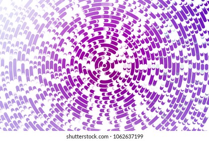 Light Purple vector background with lava shapes. Creative illustration in halftone marble style with gradient. A completely new marble design for your business.