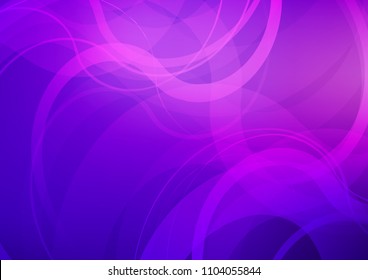 Light Purple vector background with lava shapes. Geometric illustration in marble style with gradient.  The template for cell phone backgrounds.