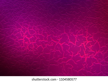 Light Purple vector background with lava shapes. Colorful abstract illustration with gradient lines. A completely new template for your business design.