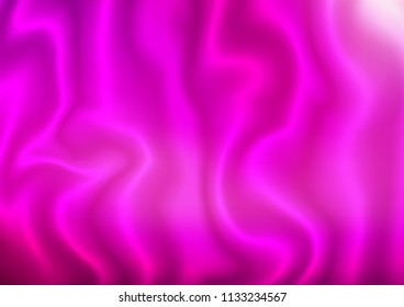 Light Purple vector background with lava shapes. Shining crooked illustration in marble style. Pattern for your business design.
