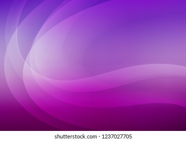 Light Purple vector background with lava shapes. Creative geometric illustration in marble style with gradient. New composition for your brand book.