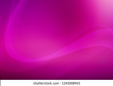 Light Purple vector background with lava shapes. Blurred geometric sample with gradient bubbles.  A completely new template for your business design.