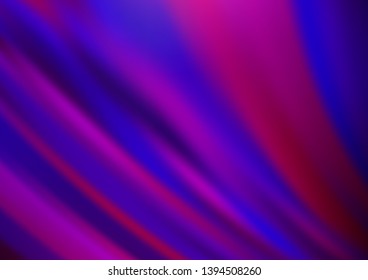 Light Purple vector background with lava shapes. Creative illustration in halftone marble style with gradient. The template for cell phone backgrounds.
