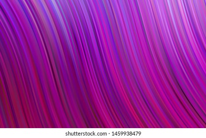 Light Purple vector background with lava shapes. Blurred geometric sample with gradient bubbles.  The template for cell phone backgrounds.