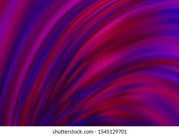 Light Purple vector background with lava shapes. Glitter abstract illustration with wry lines. Pattern for your business design.