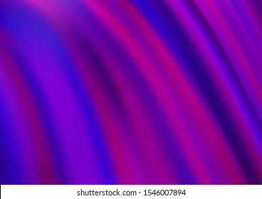 Light Purple vector background with lava shapes. A sample with blurred bubble shapes. A completely new template for your business design.