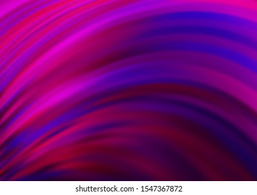 Light Purple vector background with lava shapes. Shining crooked illustration in marble style. Brand new design for your ads, poster, banner.