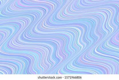 Light Purple vector background with lava shapes. Shining illustration, which consist of blurred lines, circles. New composition for your brand book.