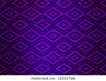 Light Purple vector background with lines, rhombuses. Colorful decorative design in simple style with lines, rhombuses. Pattern for websites, landing pages.