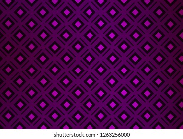 Light Purple vector background with lines, rhombuses. Colorful decorative design in simple style with lines, rhombuses. Pattern for websites, landing pages.