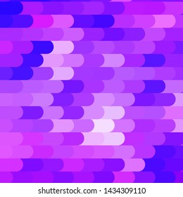 Light Purple vector background with lines. Gradient illustration with straight lines in abstract style. Smart design for your promotions.