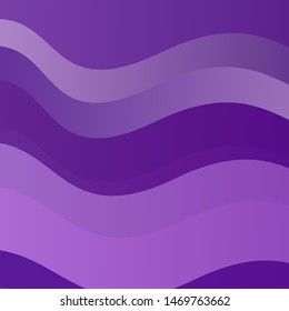 Light Purple vector background with lines. Illustration in abstract style with gradient curved.  Pattern for ads, commercials.