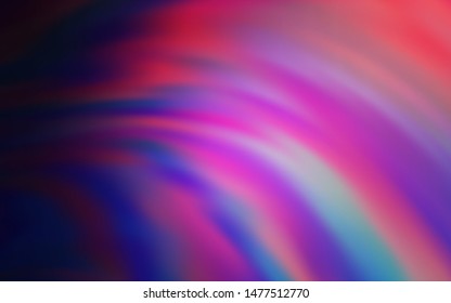 Light Purple vector background with lines. A sample with colorful lines, shapes. Elegant pattern for a brand book.