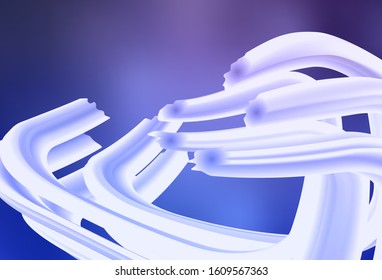 Light Purple vector background with lines. Colorful abstract illustration with gradient lines. Pattern for your business design.
