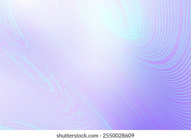 Light Purple vector background with lines. A shining illustration, which consists of curved lines. Background for cell phone screens.