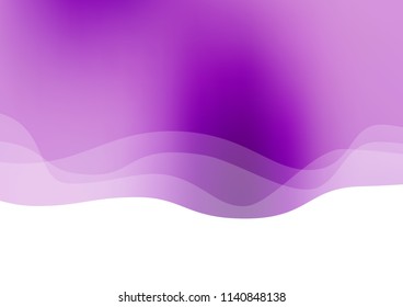 Light Purple vector background with liquid shapes. Brand new colored illustration in marble style with gradient. Brand new design for your ads, poster, banner.