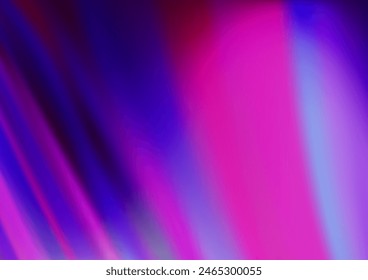 Light Purple vector background with liquid shapes. A vague circumflex abstract illustration with gradient. A completely new template for your business design.