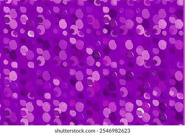 Light Purple vector background with liquid shapes. Glitter abstract illustration with wry lines. Marble style for your business design.