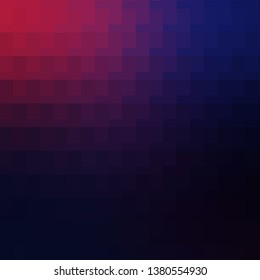 Light Purple vector background in polygonal style. Abstract gradient illustration with rectangles. Design for your business promotion.