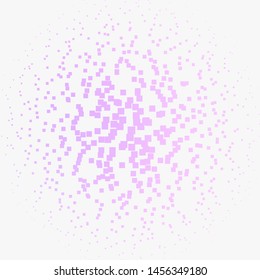 Light Purple vector background in polygonal style. Modern design with rectangles in abstract style. Pattern for busines booklets, leaflets