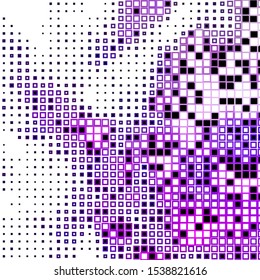 Light Purple vector background in polygonal style. Rectangles with colorful gradient on abstract background. Best design for your ad, poster, banner.