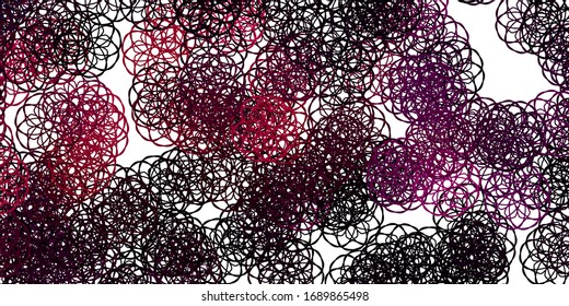 Light Purple vector background with random forms. Colorful abstract forms with gradient in simple style. Simple illustration for your web site.