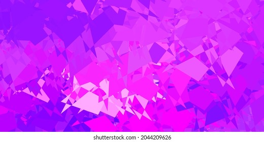 Light purple vector background with random forms. Modern abstract illustration with gradient random forms. Smart design for your business.