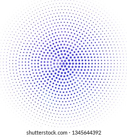 Light Purple vector background with small and big stars. Modern geometric abstract illustration with stars. Pattern for new year ad, booklets.