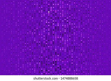 Light Purple vector background with spots. Beautiful colored illustration with blurred circles in nature style. New template for your brand book.
