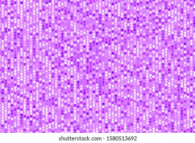 Light Purple vector background with spots. Beautiful colored illustration with blurred circles in nature style. Pattern for textures of wallpapers.