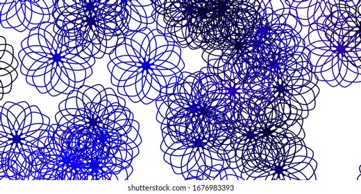 Light Purple vector background with spots. Modern abstract illustration with colorful circle shapes. New template for a brand book.