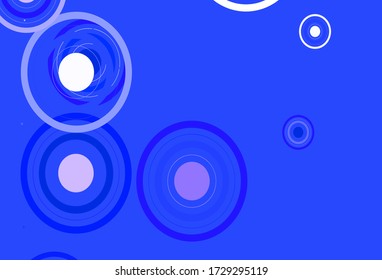 Light Purple vector background with spots, lines. Beautiful colorful illustration with circles, lines. New template for your brand book.