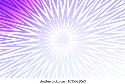 Light Purple vector background with straight lines. Lines on blurred abstract background with gradient. The pattern for ad, booklets, leaflets.