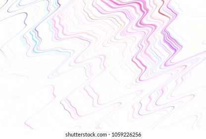 Light Purple vector background with straight lines. Decorative shining illustration with lines on abstract template. Best design for your ad, poster, banner.