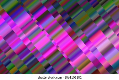 Light Purple vector background with straight lines. Modern geometrical abstract illustration with staves. The template can be used as a background.