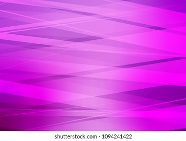 Light Purple vector background with straight lines. Lines on blurred abstract background with gradient. The template can be used as a background.