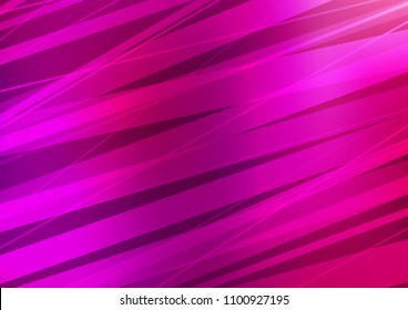 Light Purple vector background with straight lines. Blurred decorative design in simple style with lines. The template can be used as a background.