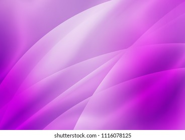 Light Purple vector background with straight lines. Lines on blurred abstract background with gradient. The pattern can be used as ads, poster, banner for commercial.