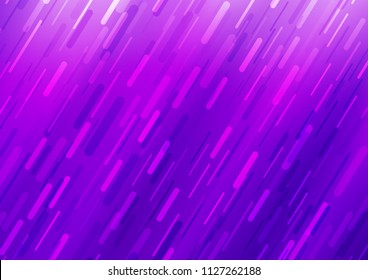 Light Purple vector background with straight lines. Modern geometrical abstract illustration with staves. The pattern can be used for busines ad, booklets, leaflets