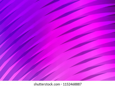Light Purple vector background with straight lines. Lines on blurred abstract background with gradient. Smart design for your business advert.